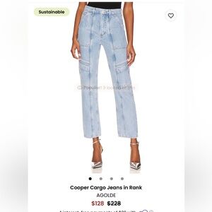 AGOLDE Cooper Cargo Jeans in Rank